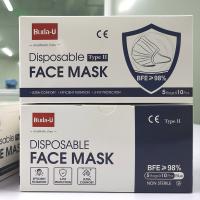 China 3 Layer Medical Protective Mask For Covid , Protective Air Pollution Mask factory