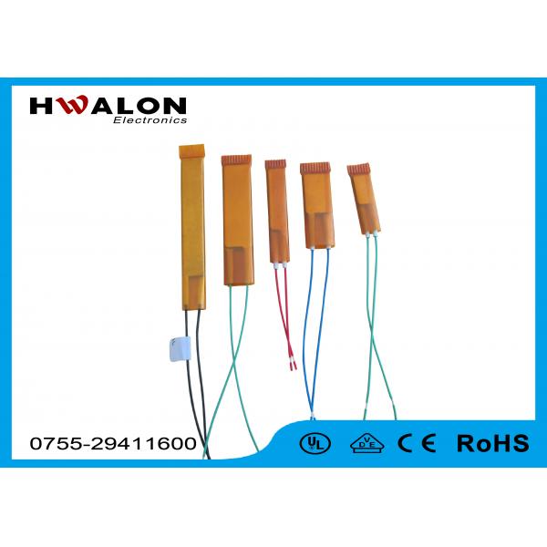 Quality Low Voltage PTC Ceramic Heater PTC Thermal Resistor High Efficiency With Insulating Film for sale