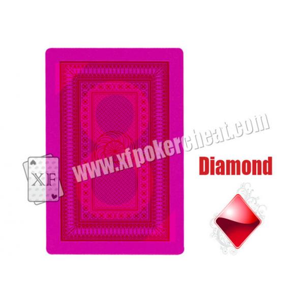Quality Magic Poker Revelol DX 555 Invisible Playing Marked Cards For Contact Lenses for sale