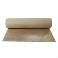 Quality Mix Wood Pulp PE Coated Kraft Paper Unpeelable Single Side Coating for sale