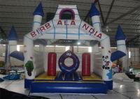 China Cartoon Style Inflatable Bouncer , Outdoor Used Commercial Inflatable Bouncers For Sale factory