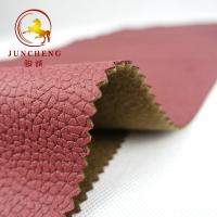 China Bronzing Suede Woven Soft Leather Look Colourful In-stock fabric for upholstery and Sofa factory