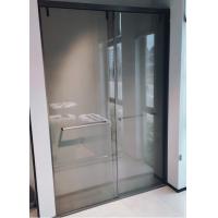 China Wire Embedded Glass Shower Cabin Sliding Door 60 Inch Sliding Glass Shower Door factory