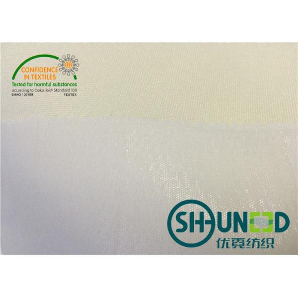 Quality PA cotton Interlining fabric by 150 cm Width , Shringkage Resistant bonded for sale