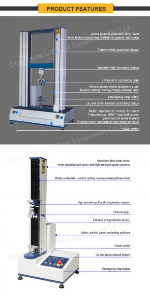 LIYI Universal Tensile Testing Machine With Extensometer