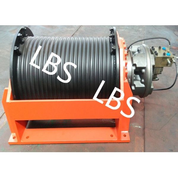 Hydraulic Anchor Winch With Flange / Electric Anchor Winch For Small