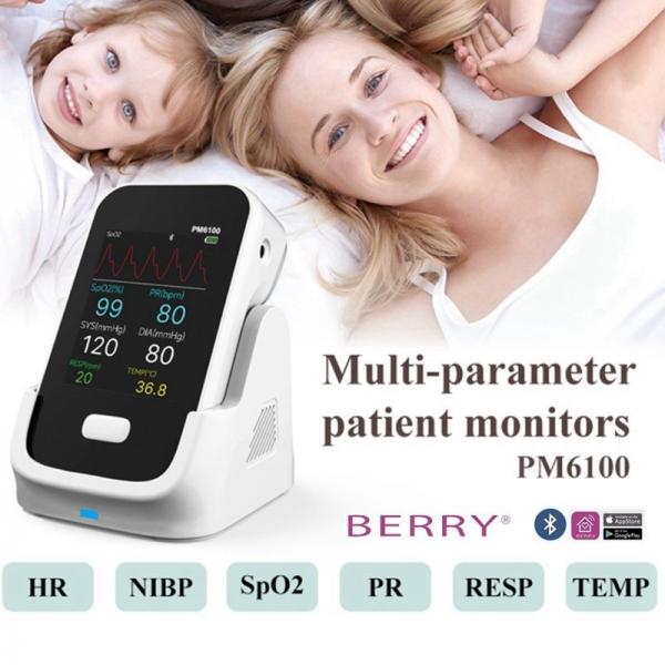 Quality Hospital ICU Emergency Patient Monitor Portable Multi Parameter Vital Sign for sale