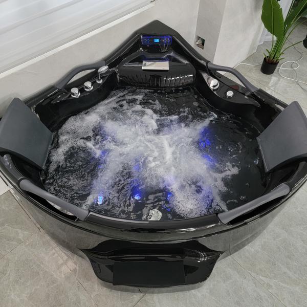 Quality 2 Person Shower Jacuzzi Bathtub Whirlpool And Bubble Modern Style for sale