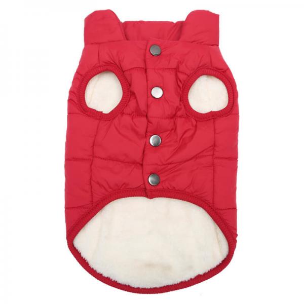 Quality Winter Warm Pet Clothes Vest Jacket Puppy Dog Clothes For Small Medium Large for sale