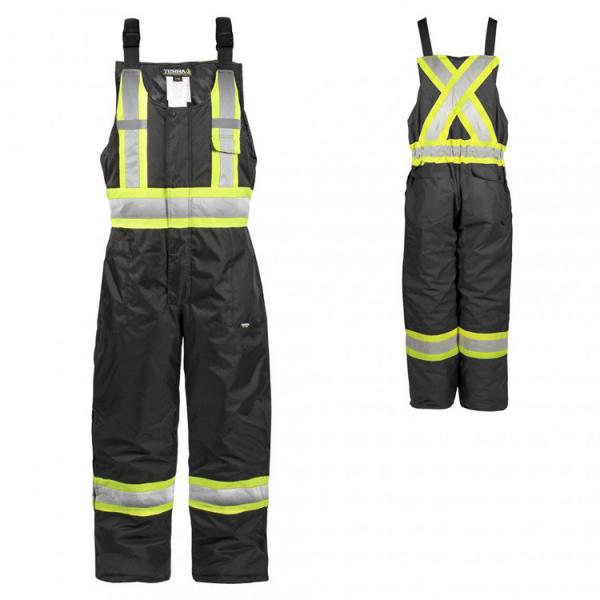 Quality Fluorescent Orange Reflective Safety Pants OEM High Visibility Waterproof Trousers for sale