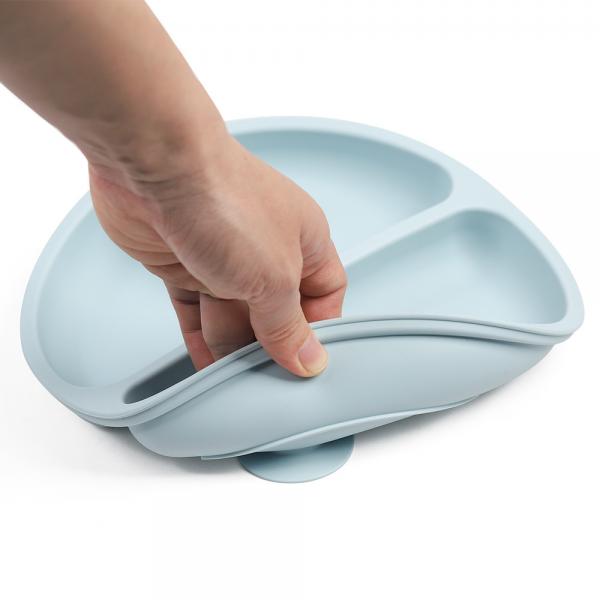 Quality Nontoxic Silicone Baby Feeding Tools Suction Plate Food Grade Odorless for sale
