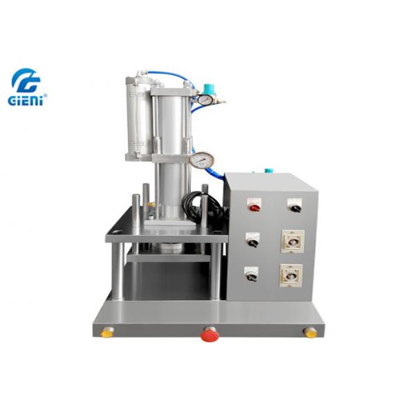 Quality Airdraulic Type Desktop Cosmetic Powder Press Machine For Lab Usage for sale