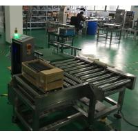 China CheckWeigher for Heavy Weight 10- 20kgs products weight  and reject process factory