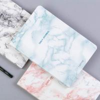 China Gold Lettering Writing Journal Notebook A5 Size 120 Pages Elegant Marble Cover factory