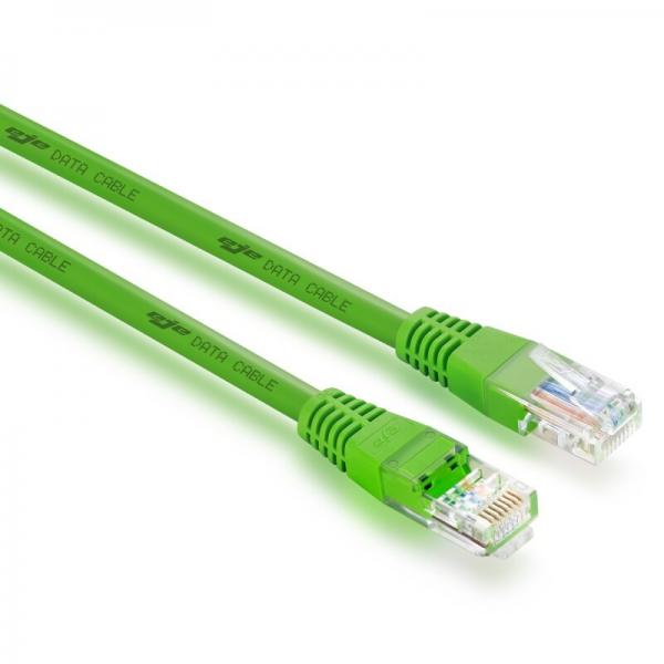 Quality Foil Shielded Green Cat6A Ethernet Patch Cable For Switchboard 50Lbs Pull Strength for sale