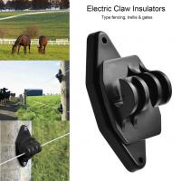 China Hemispherical Electric Fence Post Insulator Nail On Insulator For High Tensile for sale