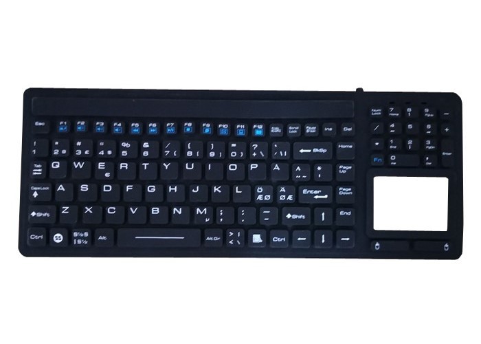China Nordic Russian Industrial Backlit Mechanical Keyboard , Touch Mouse Rubber Dome Keyboard for sale