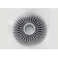 Quality OEM Sunflower 6063 Aluminium Heat Sink Profiles , Round Heat Sink Extrusion for sale