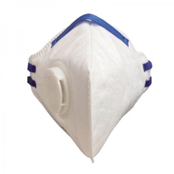Quality Adjustable FFP2 Dust Mask No Falling Off Anti Bacteria For Grinding / Sanding for sale