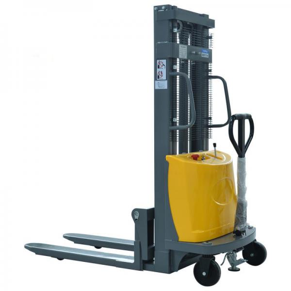 Quality 1000KG Manual Motorized Semi Electric Pallet Stacker for sale