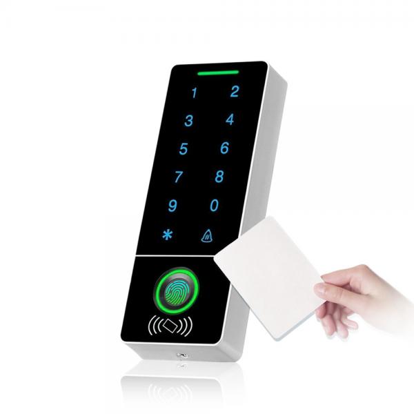 Quality Fingerprint and RFID Card Access Control Reader Support Password Waterproof IP65 for sale