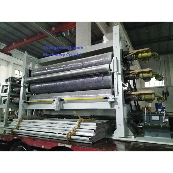 Quality 450×2920 Three Roll Calender Machine Speed 150m/Min for sale