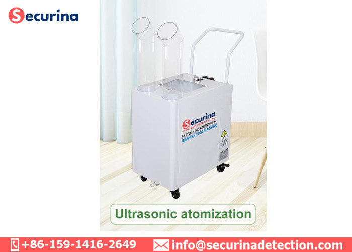 Buy cheap Stainless Steel Mobile Ultrasonic Atomization Disinfection Machine To Prevent from wholesalers