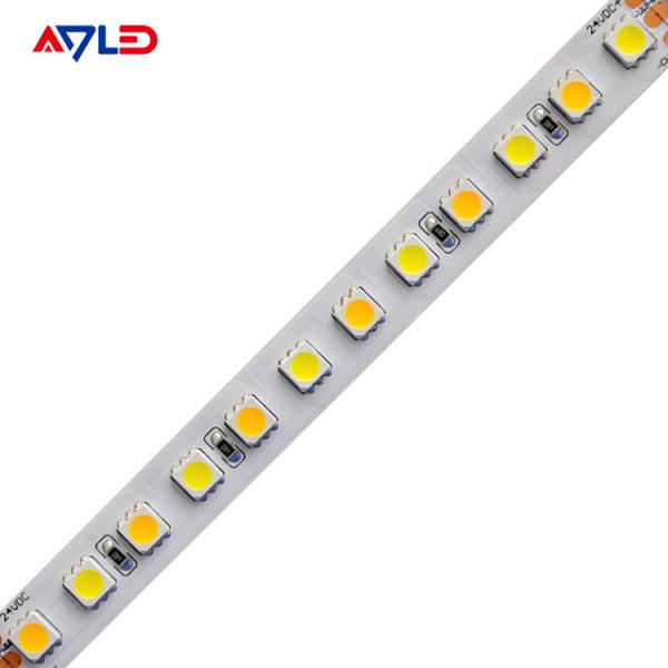 Quality Dimmable Tunable White LED Strip Lights CCT Adjustable Color Temperature 2700K for sale