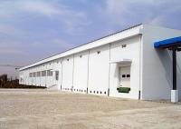 China Color sheet and insulation roof Steel Garment Workshop With Concrete Wall factory