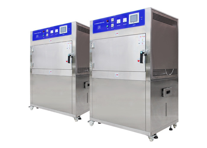 China Medium UV Lamp Accelerated Aging Test Chamber Sunlight Simulate Ultraviolet Weathering Aging Tester factory