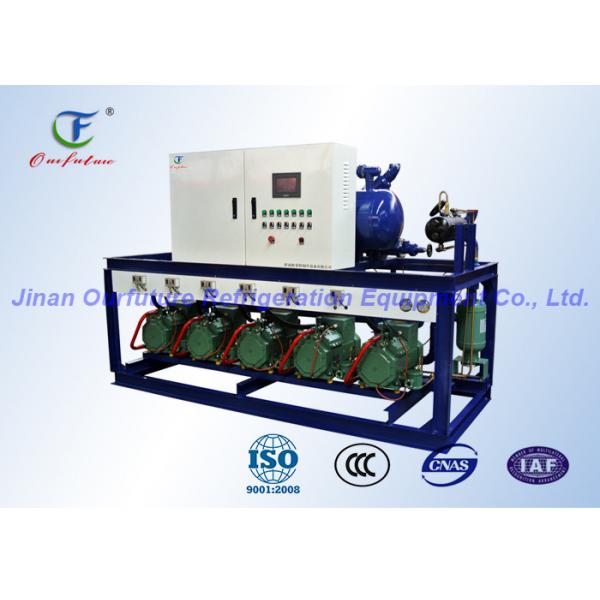 Quality Reciprocating Type Parallel Compressor Rack For Garlic Cold Storage for sale