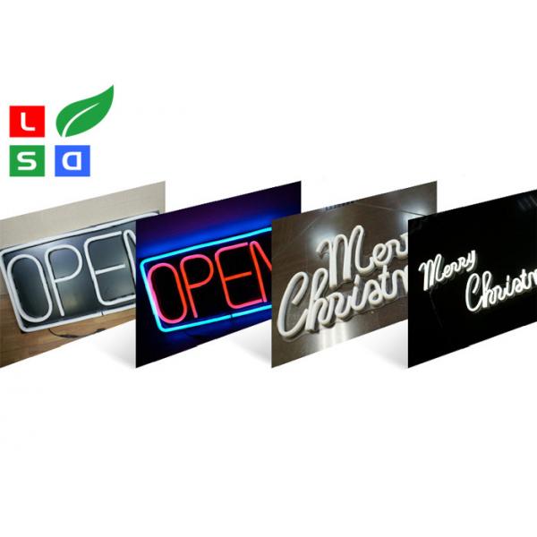 Quality Neon Flex LED Channel Letter Signs Front - Lit With Clear Acrylic Back Plate for sale