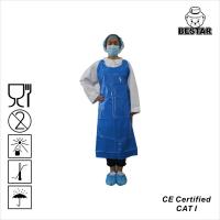 Quality Large Blue TPU Disposable Catering Aprons For Food Industry for sale