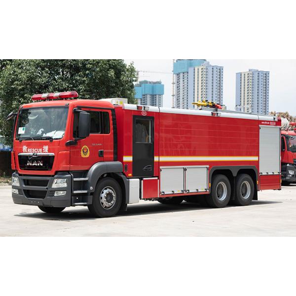 Quality MAN Heavy Duty Fire Engine with 4200 Gallons Water and 6 Firefighters for sale