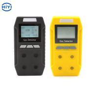 China Light Alarm Voice Warning Multi Gas Detector With LCD Display factory