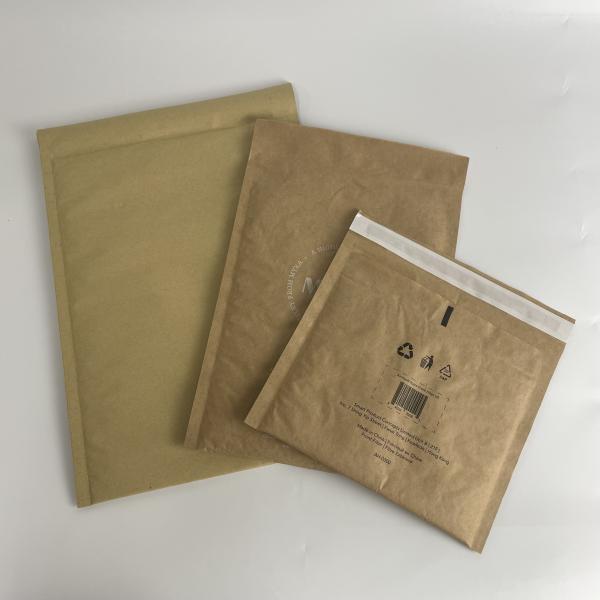 Quality Printed Clothing Packaging Bag Logo Mailing Kraft Shipping Bags For Post for sale