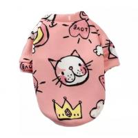 China Pink Pet Apparels Puppy Doggy And Human Plus Large Dog Clothes Hoodie For Small Dog factory