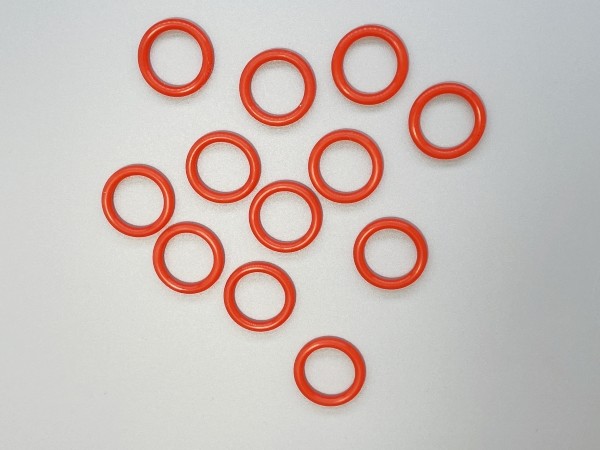 Quality SI 60-70 Hardness Silicone Sealing Ring Ozone Oxide Corrosion Resistance for sale