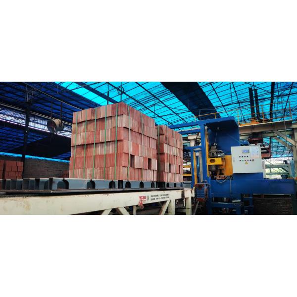Quality ISO Automatic Brick Making Machine 40kw Packing Brick Production Line for sale
