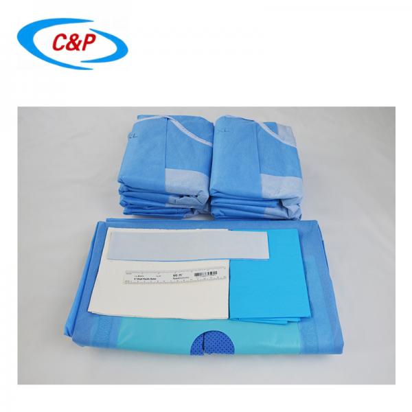 Quality Soft Lower Limbs Disposable Surgical Pack Extremity Drape With Medical Gown for sale