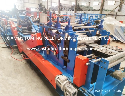 Quality 22kW High Speed Purlin Roll Forming Machine Economical For Z Purlins for sale