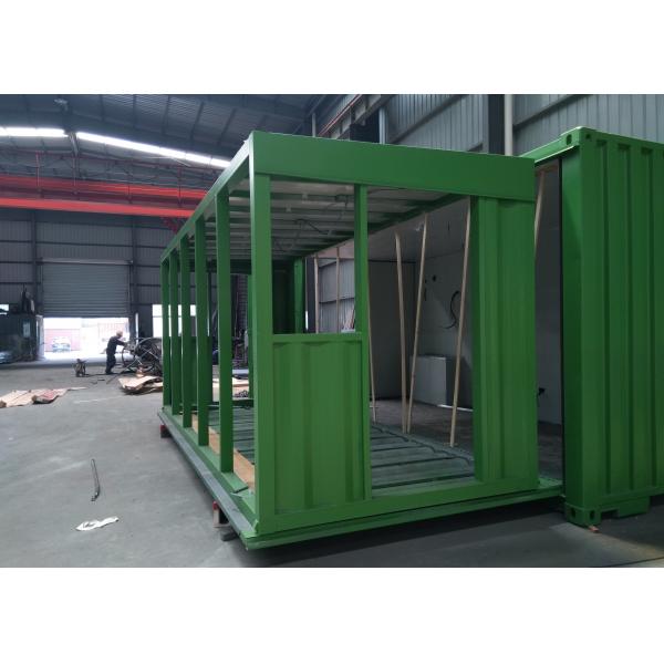 Quality Used Luxury Prefabricated 20ft PVC Expandable Container With Bathroom for sale