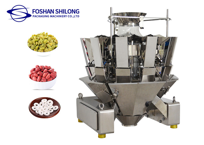 China 380V 8 Head Multi Head Weigher Packing Machine Frozen Food Dustproof factory