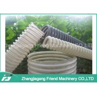 China Vent System Heat Resistant Plastic Pipe Machine For Producing Pvc Spiral Hoses factory