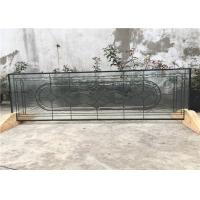 China 22 * 48 Black  Patina Patterned Glass Panels , 19 - 30 Mm Decorative Glass Sheets factory