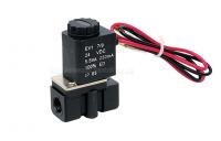 China 2.5mm Plastic Steel Two Position Two Way Solenoid Valve , Direct Acting Valve factory