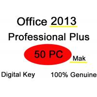 China 32 64 Bit Ms Office 2013 Professional Plus Key Software 50PC Mak Pro for sale