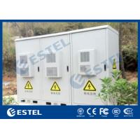 China Three Compartment Outdoor Telecom Cabinet 1000W Cooling Capacity Air Conditioners for sale