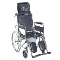 China Bariatric High Back Mobility Chair with Elevating Footrest Detachable Armrest for sale