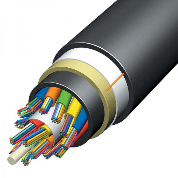Quality Single Mode ADSS Fiber Optic Cable 100m 200m 96 Core For Transmission Line for sale